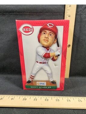 Scott Shebler Bobblehead Figurine Cincinnati Reds New In Box Stadium Giveaway